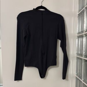 Black Long Sleeve Bodysuit